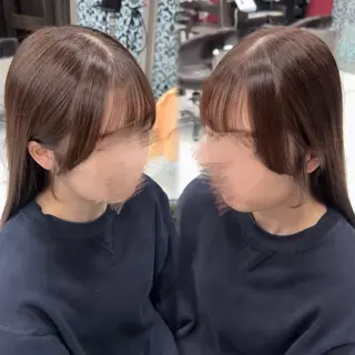 セミロング カットモデル募集中 💜manaka💜のヘアスタイル