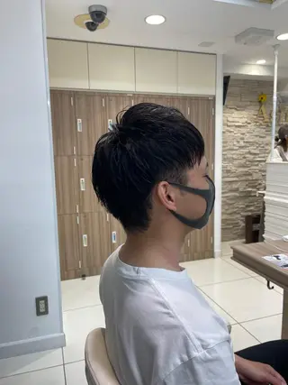 メンズ 藤原 亜美🤍のヘアスタイル