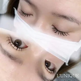 マツエク・マツパ L'UNIQUE AOKIのマツエク・マツパデザイン