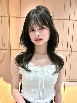 ロング ♥️似合わせボブ/ 縮毛矯正/大和田拓夢のヘアスタイル