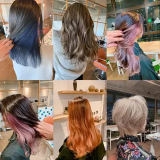 カラー 石井辰功也 フリーランス美容師のヘアスタイル