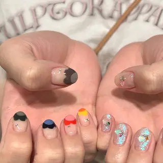 ネイル MODA MANAMIᵕ̈のネイルデザイン