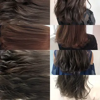 カラー 💖ブリーチなし透明 感💖ASAHIのヘアスタイル