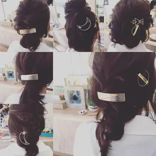 ヘアアレンジ 安陪 寛史のヘアスタイル