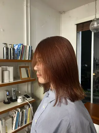 ミディアム 【CITA】 竹田　南生のヘアスタイル