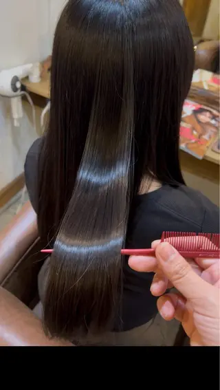 ロング 小澤 真理子 ☀️アメリシュシュのヘアスタイル