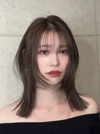 ミディアム STAYGOLD所属・STAYGOLD⭐️ NANAMIのヘアスタイル