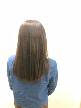 ミディアム カラー コレットヘアー 田中アヤノのヘアスタイル