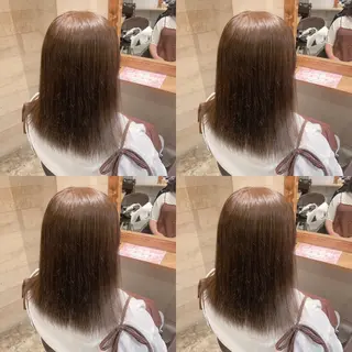 ミディアム カラー Minami. 🩵 再現性特化ヘアのヘアスタイル