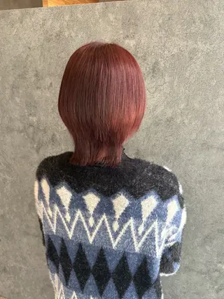 ショート カラー 長谷川日菜 / 郡山のヘアスタイル