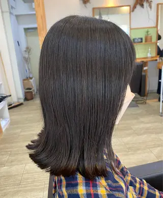 ミディアム 和歌山髪質改善 那須優太のヘアスタイル