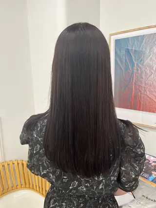 セミロング 暖色ブリーチ ⭐️honokaのヘアスタイル