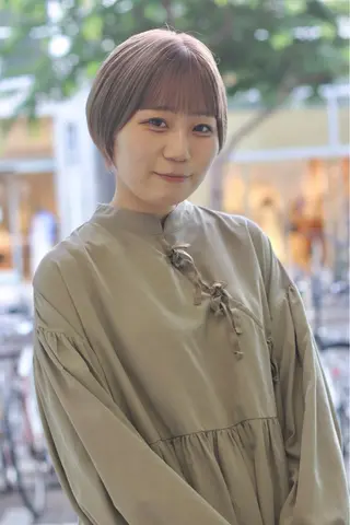 ショート joh/メンズ/ ブリーチ/矢場町のヘアスタイル