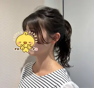 パーマ 間島 叶のヘアスタイル