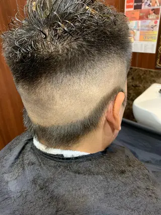 ショート メンズ 羽木 隆徒のヘアスタイル