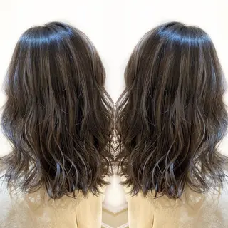 ミディアム カラー ご予約 宜しくお願いします！のヘアスタイル