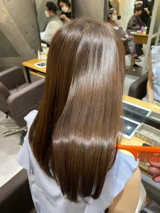 セミロング TARO／ツヤ髪・ ブリーチ毛矯正特化✨のヘアスタイル