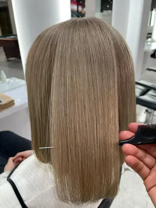 ミディアム hazuki 🌝のヘアスタイル