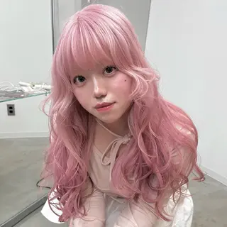 カラー エクステモデル募集 💗大阪梅田/川上のヘアスタイル