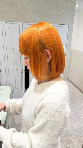 ミディアム カラー SALOWIN札幌大通り所属・札幌ブリーチカラー/ ダブルカラー/ドイのヘアスタイル