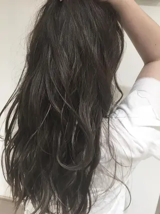 ロング カラー 店長 小池アキトのヘアスタイル