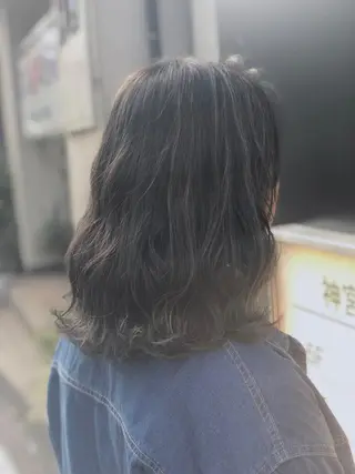 ミディアム カラー ✨髪質改善縮毛矯正✨ 宇田川修平のヘアスタイル