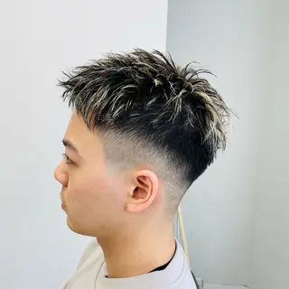 ショート カラー メンズ メンズカット特化✂︎ SHINGO 本厚木のヘアスタイル