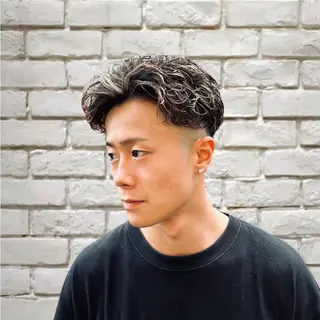 ショート カラー メンズ 💈メンズパーマ💈 ナカザワ リョウのヘアスタイル