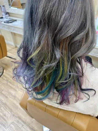 カラー SALOWIN栄 高須大貴のヘアスタイル