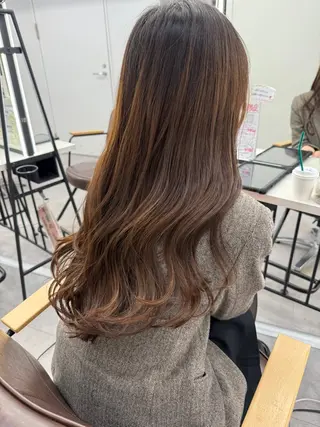 ロング カラー レイヤー/韓国ヘア 💎石戸谷のヘアスタイル