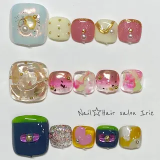 ネイル Hair salon Irie所属・與儀 知佳のネイルデザイン