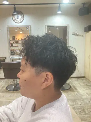 ショート 💥桜木町メンズ専門 💥ルキのヘアスタイル