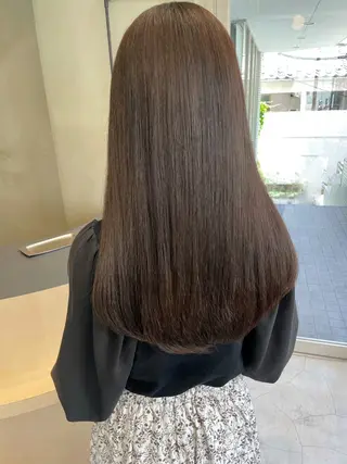 ロング カラー 🦋うる艶透明感ヘア 今井達也のヘアスタイル