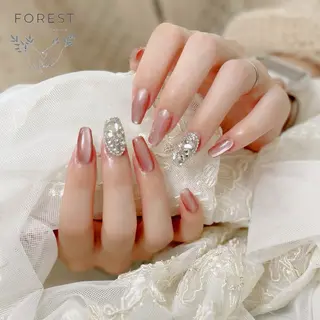 ネイル 白岡市篠津自宅 サロンForestのネイルデザイン