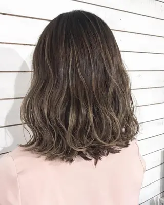 ミディアム 縮毛矯正 髪質改善寺坂雄飛💐のヘアスタイル