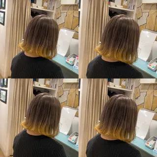 ショート カラー レイヤー×艶髪特化 マネージャー安藤光司のヘアスタイル