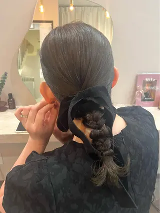 ミディアム Mila misakiのヘアスタイル
