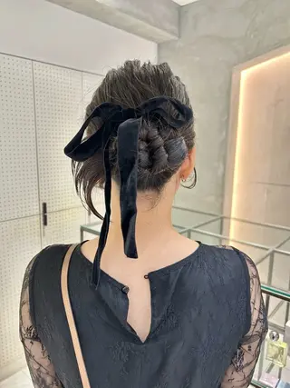 ヘアアレンジ 🎀ヘアセット透明感 /REINA🎀のヘアスタイル