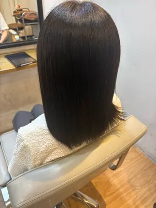 ミディアム 韓国ヘアー🇰🇷 MIWAのヘアスタイル