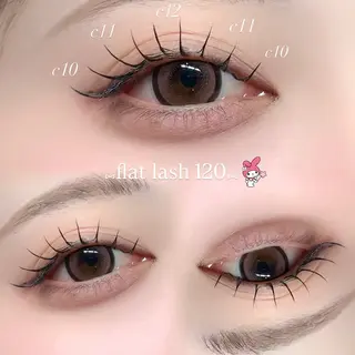 マツエク・マツパ Nixie nanamiのマツエク・マツパデザイン