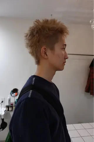 ショート カラー メンズ トレンドヘア◎ 店長 清原佑太のヘアスタイル