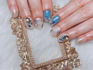 ネイル MiKi Nai池袋 長さだし得意のネイルデザイン