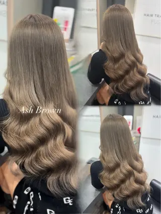 ロング カラー 横浜/エクステ特化× 艶カラー/あいかのヘアスタイル