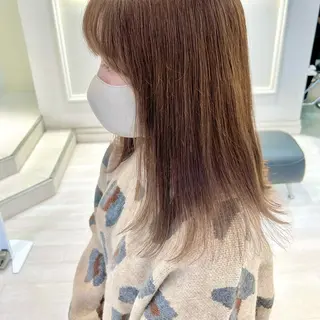セミロング ParveMix / 横谷 日菜子 ❤︎のヘアスタイル