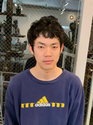 ショート パーマ メンズ 大宮❤️‍🔥パーマ ❤️‍🔥サカイユウのヘアスタイル