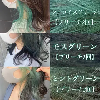 ミディアム カラー ヘアアレンジ 当日予約⭕️ JUNYAのヘアスタイル