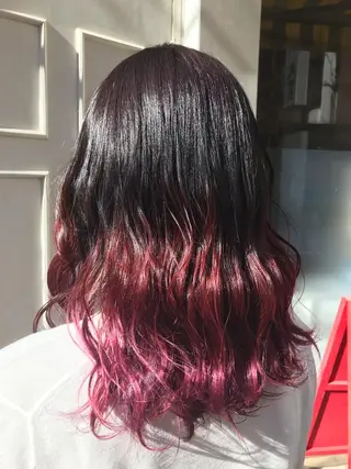 ミディアム Blanco 村松 美里のヘアスタイル