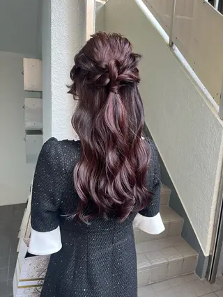 ヘアアレンジ レイヤーカット🍏 オリーブ/ののかのヘアスタイル
