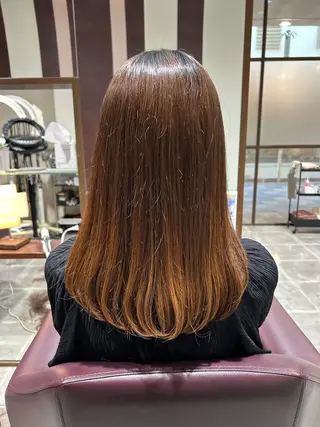 ロング 艶カラー/あいか💜 天王寺阿倍野のマツエク・マツパデザイン