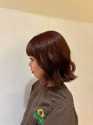 ミディアム ショート・ボブ✨南 津麦のヘアスタイル